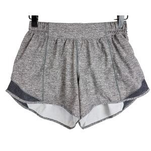 Lululemon Hotty Hot Long 4” Shorts Gray 2021 - 6